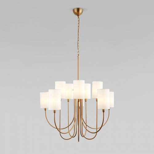 Подвесная люстра Eurosvet Abbey 60164/10 латунь в Нижнем Новгороде фото 4