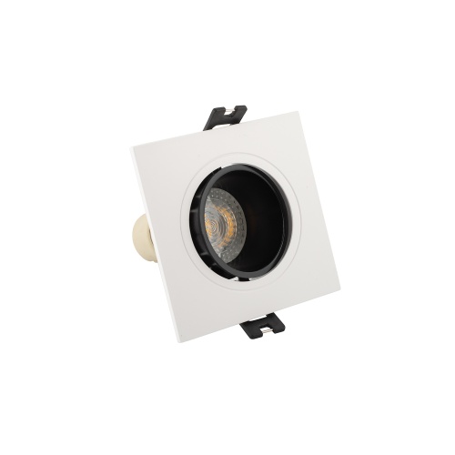 DK3021-WB Встраиваемый светильник, IP 20, 10 Вт, GU5.3, LED, белый/черный, пластик в Волгограде фото 6