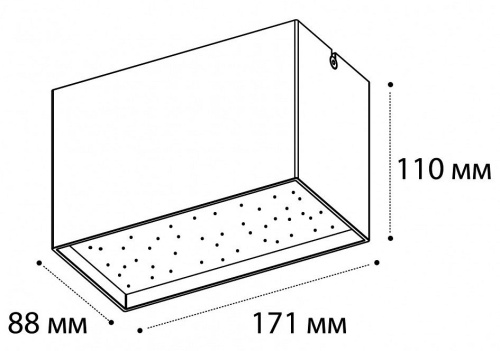 Накладной светильник Italline DL 3029 DL 3029 black 3000K в Ермолино фото 2