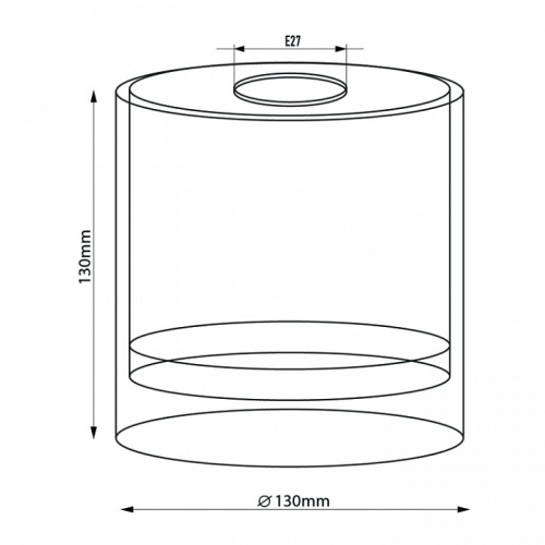 Плафон стеклянный 33 идеи S.25 S.25.GR в Нижнем Новгороде фото 2