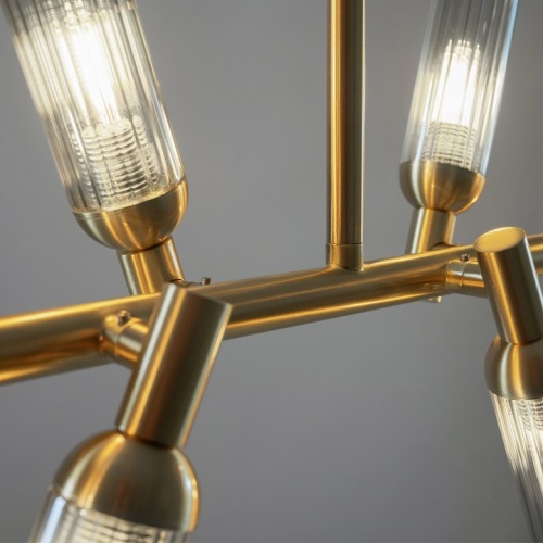 Люстра на штанге Freya Borgy FR5379PL-12G в Нижнем Новгороде фото 5