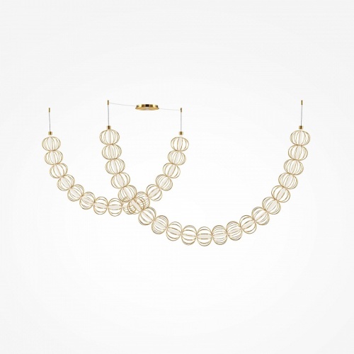 Подвесной светильник Maytoni Golden Cage MOD216PL-L55G3K в Нижнем Новгороде фото 6