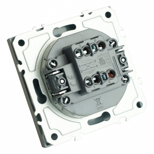 Переключатель перекрестный одноклавишный без рамки Stekker Эмили 49949 в Нижнем Новгороде фото 8