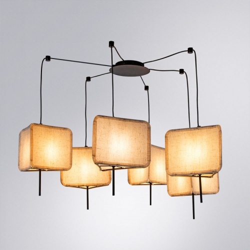 Подвесная люстра Arte Lamp TRIXIE A7084SP-6BK в Нижнем Новгороде фото 4