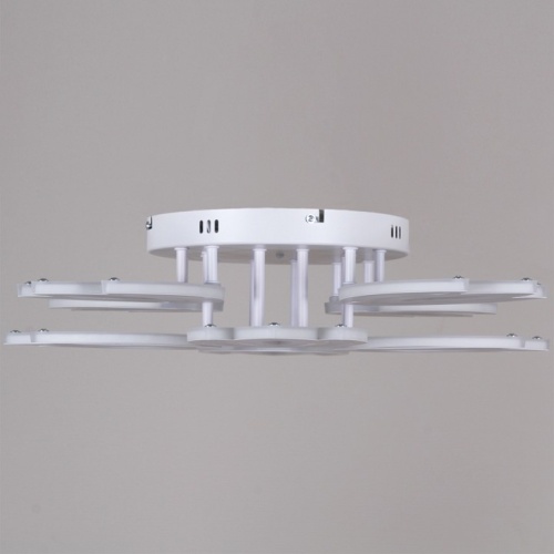 Люстра на штанге  08429-0.3-4+4 WH в Нижнем Новгороде фото 2