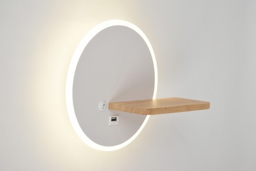 Накладной светильник с полкой Rivoli Anastasia Б0066439 в Нижнем Новгороде фото 4