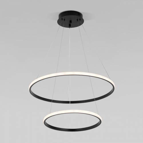 Подвесной светильник Eurosvet Collars 90264/2 черный в Нижнем Новгороде фото 2