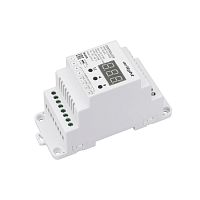 Контроллер SMART-K3-RGBW (12-36V, 4x5A, DIN, 2.4G) (Arlight, IP20 Пластик, 5 лет) в Алуште