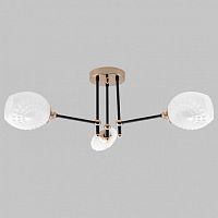 Люстра на штанге Imex MD.4144 MD.4144-3-S-BK+FGD в Нижнем Новгороде