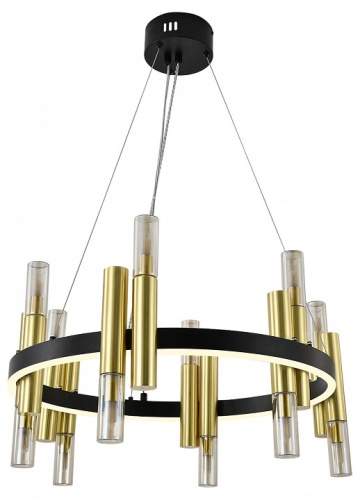 Подвесная люстра Indigo Fiamma 13027/12P Black в Нижнем Новгороде фото 4