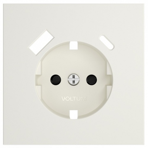 Накладка для розетки с заземлением и со шторками и 2хUSB type A и C Voltum S70 VLS001013 в Нижнем Новгороде