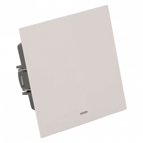 Выключатель одноклавишный с подсветкой без рамки Stekker Мия 50475 в Нижнем Новгороде фото 4