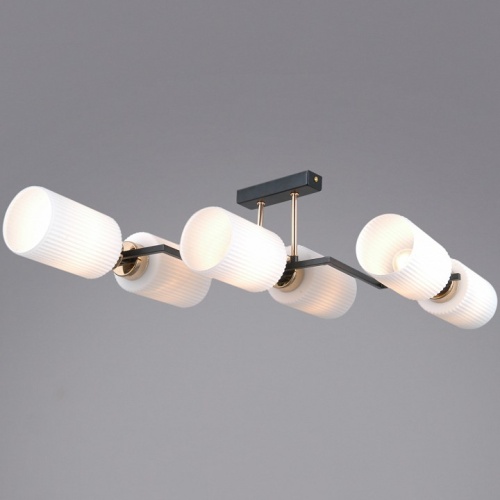 Потолочная люстра ILLUMICO NAPLES IL0809-6ASQ-25 BK AB NAPLES в Нижнем Новгороде фото 3