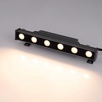 Линейный прожектор AR-LINE-300-6W Warm2700 (GR, 15x60 deg, 230V) (Arlight, IP65 Металл, 3 года) в Брянске