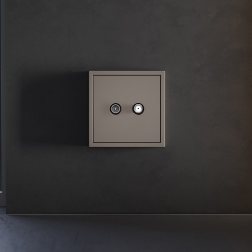 Накладка для ТВ-розетки и SAT-розетки Voltum S70 VLS001614 в Нижнем Новгороде фото 2