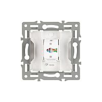 Механизм компьютерной розетки SCT-MPC1-PL-WH (RJ-45, CAT6) (Arlight, -) в Зеленогорске