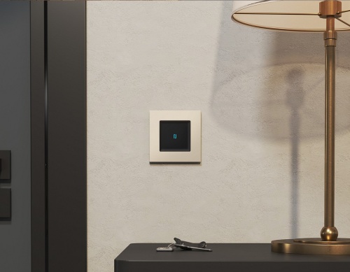 Выключатель самовозвратный одноклавишный с подсветкой, без рамки Ambrella Volt MA MA802060 в Нижнем Новгороде фото 5