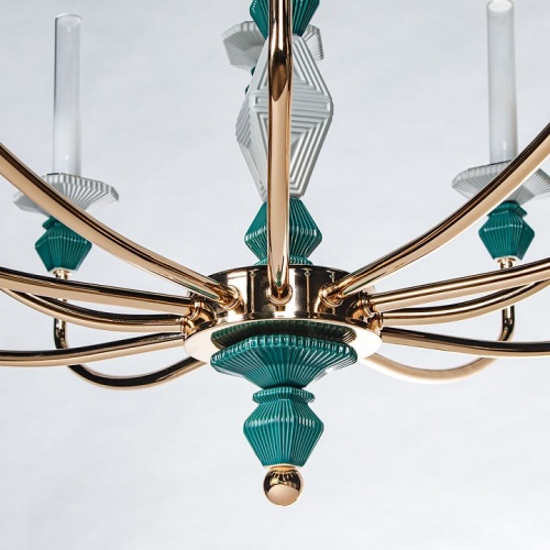 Подвесная люстра Divinare Capello 4947/01 SP-12 в Нижнем Новгороде фото 2