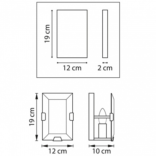 Бра Lightstar Novara 713617 в Белово фото 3