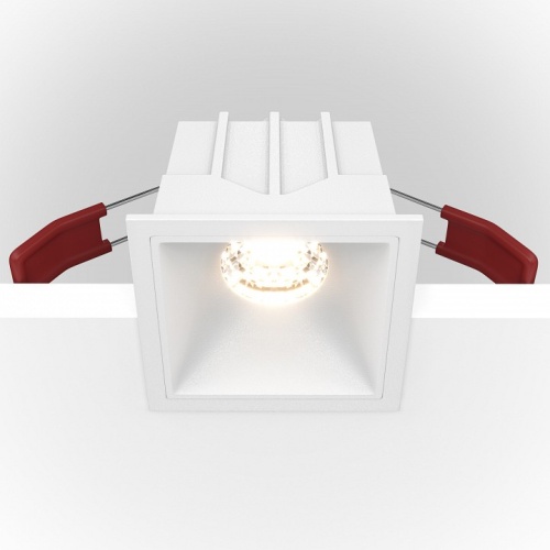 Встраиваемый светильник Maytoni Alfa DL043-01-10W4K-D-SQ-W в Брянске фото 3