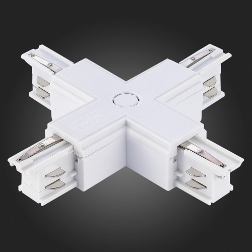 Токопровод X-образный центральный ST-Luce Трехфазная трековая система ST030.509.17 в Нижнем Новгороде фото 2