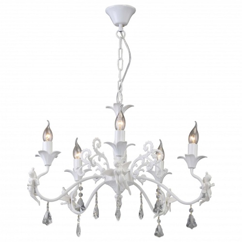 Подвесная люстра Arte Lamp Angelina A5349LM-5WH в Владивостоке фото 4