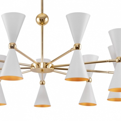 Люстра на штанге Maytoni Vesper MOD108PL-18WG в Нижнем Новгороде фото 2