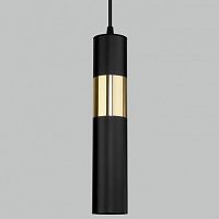 Подвесной светильник Eurosvet Viero 50097/1 черный/золото в Кадникове