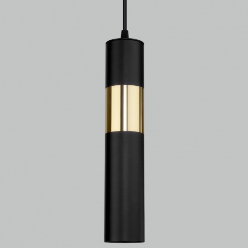 Подвесной светильник Eurosvet Viero 50097/1 черный/золото в Радужном