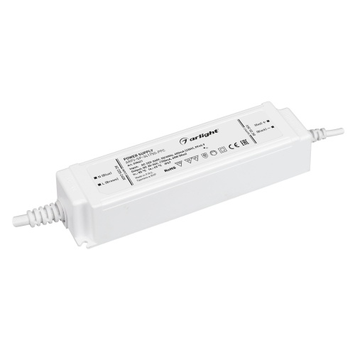 Блок питания ARPJ-SP-341750-PFC (60W, 20-34V, 1.75A) (Arlight, IP67 Пластик, 5 лет) в Липецке фото 3