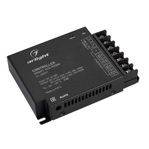 Контроллер SMART-K32-RGBW (12-48V, 4x8A, 2.4G) (Arlight, IP20 Металл, 5 лет) в Бородино фото 3
