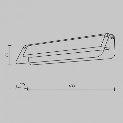 Накладной светильник Maytoni Flat MOD296WL-L10BC3K в Нижнем Новгороде фото 8