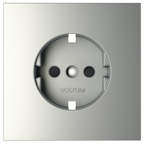 Накладка для розетки с заземлением и со шторками Voltum S70 VLS000705 в Нижнем Новгороде