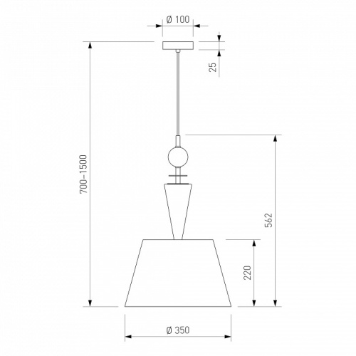 Подвесной светильник Eurosvet Teja 104014 в Нижнем Новгороде фото 3