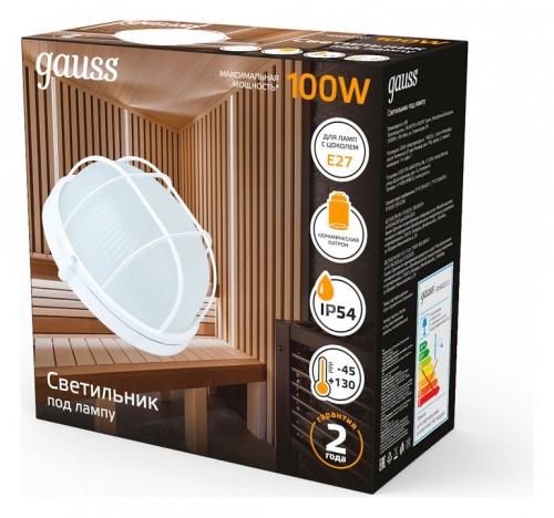 Накладной светильник Gauss НБП 926602111 в Нижнем Новгороде фото 3