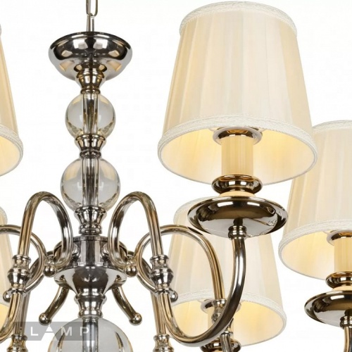 Подвесная люстра iLamp Armonia P2510-6 nic в Нижнем Новгороде фото 4