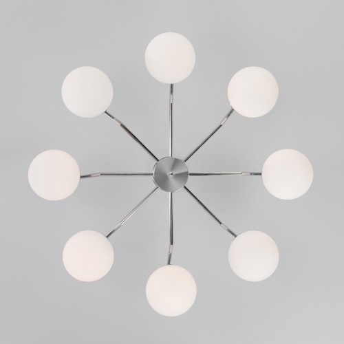 Люстра на штанге Eurosvet Frost 70154/8 хром в Нижнем Новгороде фото 4