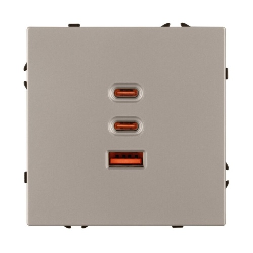 Механизм розетки 2хUSB type A и C Arlight NOBE 061835 в Нижнем Новгороде фото 4