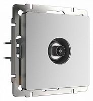 ТВ-розетка без рамки Werkel серебряный матовый W1183065 в Нижнем Новгороде