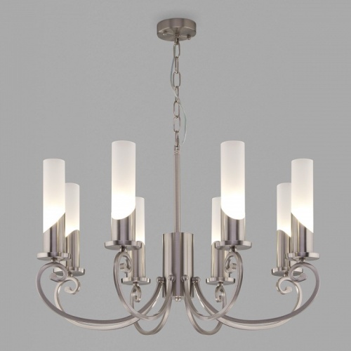 Подвесная люстра Eurosvet Banci 60117/8 никель в Нижнем Новгороде фото 5