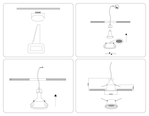 Встраиваемый светильник Ambrella Light TN TN102859 в Нижнем Новгороде фото 5