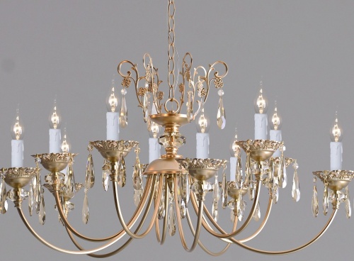 Подвесная люстра ILLUMICO  IL5233-10PLS-25 ELITE в Нижнем Новгороде