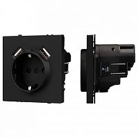 Розетка с заземлением и 2хUSB type A, без рамки Arlight SCT 054289 в Нижнем Новгороде