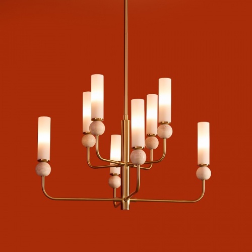 Люстра на штанге Freya Sunspot FR5482CL-08BS в Нижнем Новгороде фото 9