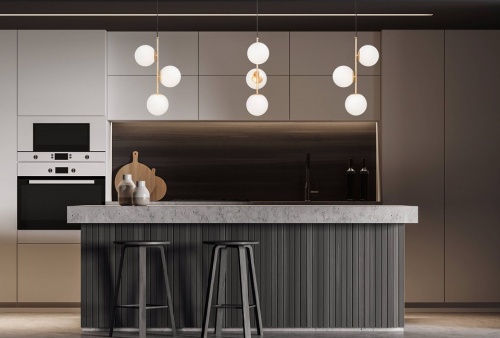 Подвесная люстра LUMINA DECO Stelvio LDP 6041-3 GD в Нижнем Новгороде фото 3