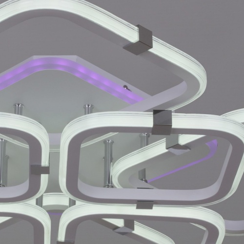Потолочная люстра 06321-3.3-4+4A WH+CR (RGB) в Нижнем Новгороде фото 3