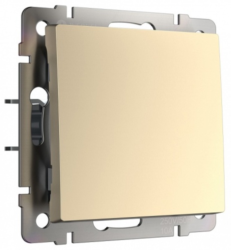 Выключатель проходной одноклавишный без рамки Werkel шампань W1112011 в Нижнем Новгороде
