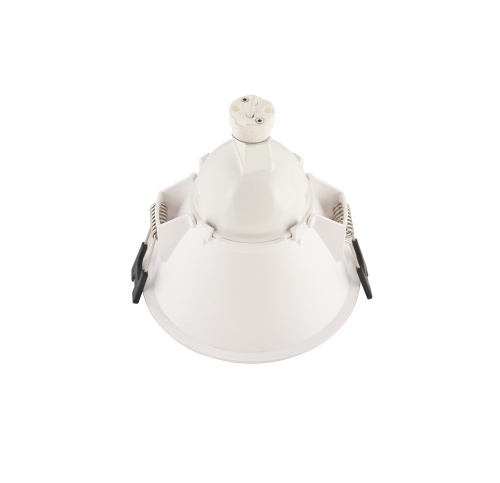 DK3026-WG Встраиваемый светильник, IP 20, 10 Вт, GU5.3, LED, белый/золотой, пластик в Новороссийске фото 6