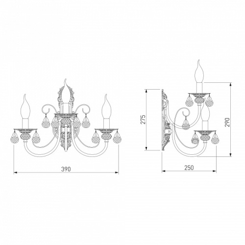 Бра Eurosvet Alda 3305/3 в Нижнем Новгороде фото 2