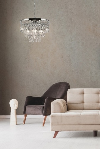 Подвесная люстра Maytoni Linn MOD091PL-05CH в Нижнем Новгороде фото 5